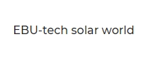 EBU - Tech Solar World
