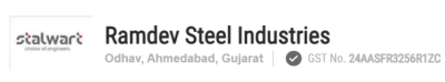 Ramdev Steel Industries