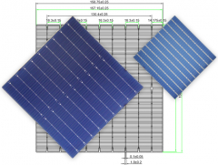 Mariosolar Mono 9BB Solar Cell 158.75 Bifacial