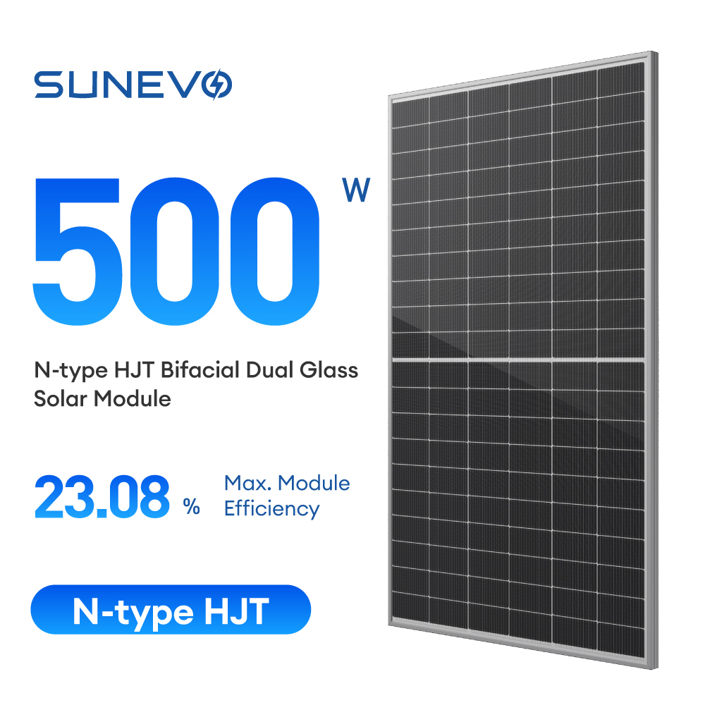 EVO5N SE5-60HBD 480W-500W Bifacial Solar Panel