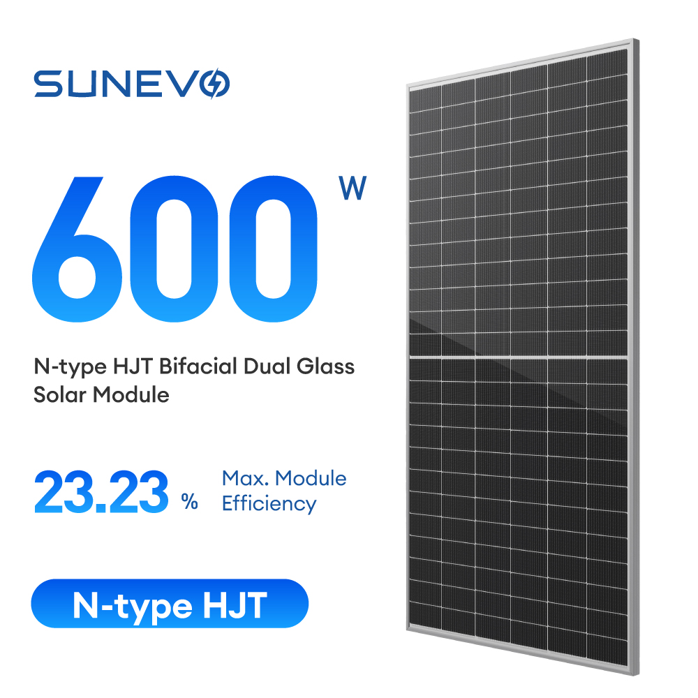 EVO5N SE5-72HBD 580W-600W Bifacial Solar Panel