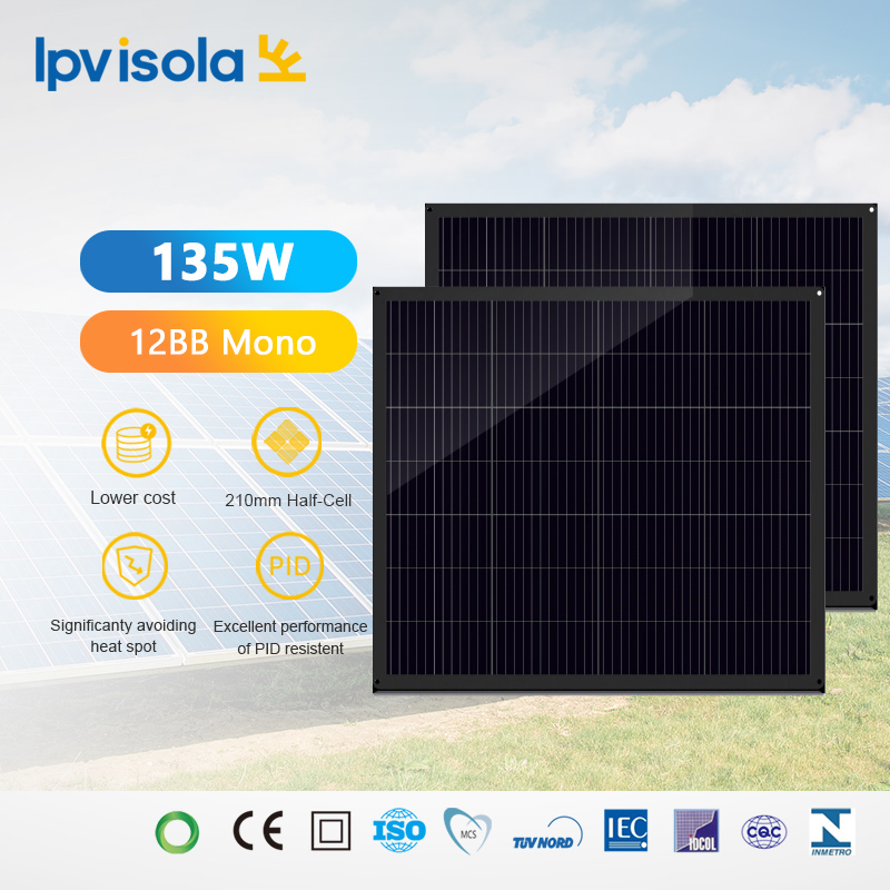 Flexible solar panel - YH135W-14M