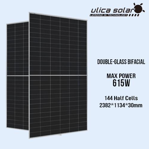 UL-605-615M-156ADGN N-Type TOPCon Bifacial Module