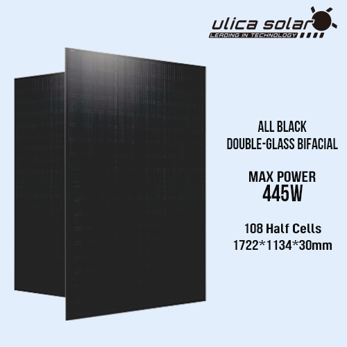 UL-435~445M-ADGN Bifacial All Black Module