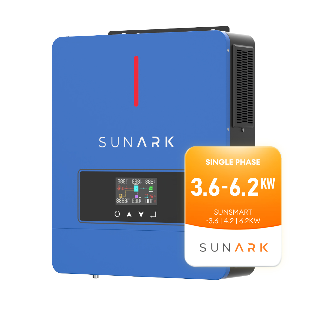 SunArk SunSmart 4.2KW 6.2KW Hybrid Off  Solar Inverter