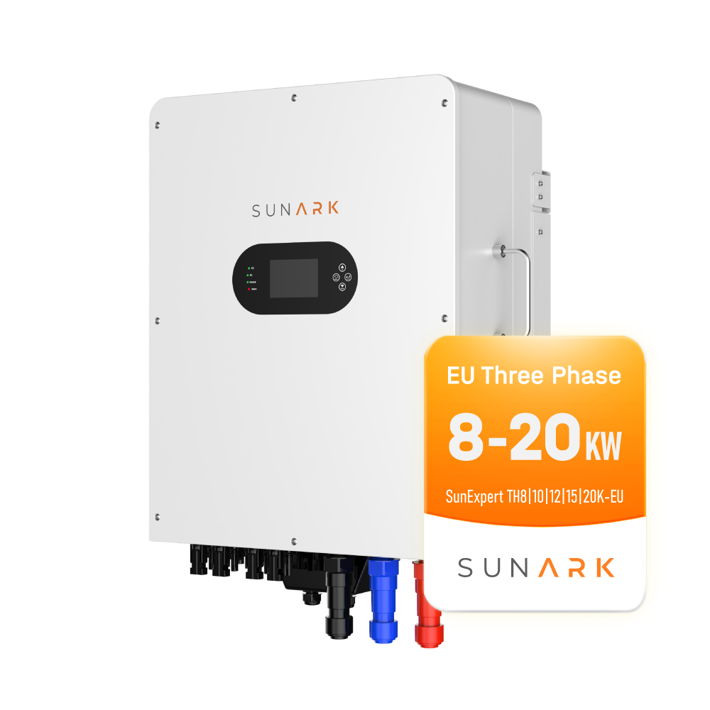 SunArk SunExpert Three Phases 8kW 10kW 12kW 15kW 20kW Hybrid Solar Inverter