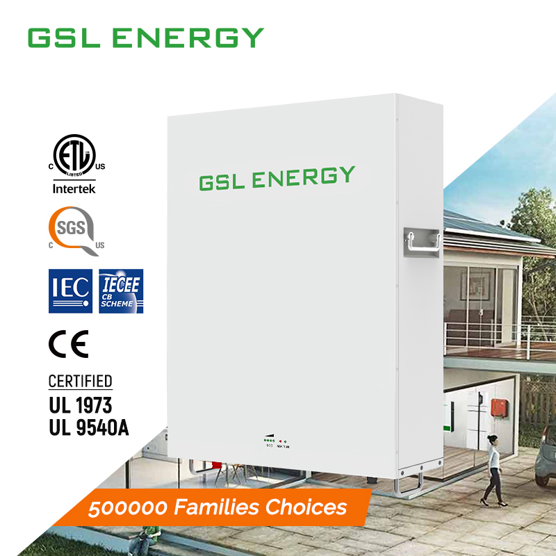 GSL-ENERGY_51.2V 100AH 5.12Kwh Power Storage Wall (CB IEC62619 CE-EMC REPT)-UL