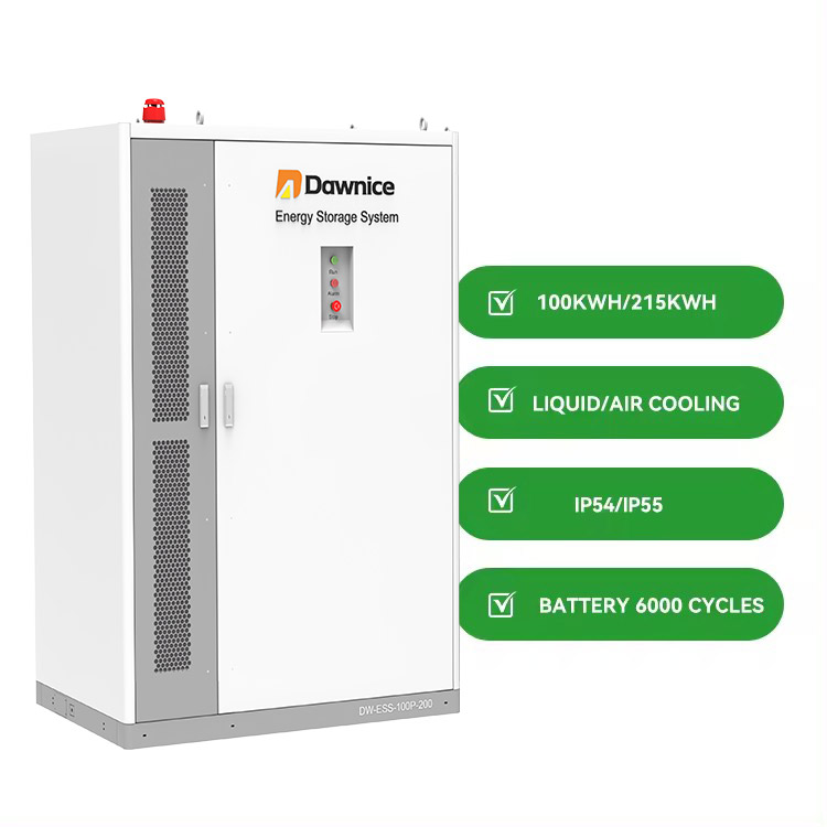 300kWh 100kW/200kW All In One AC Cooling LiFePO4 Battery For Industrial & Commercial Energy Storage