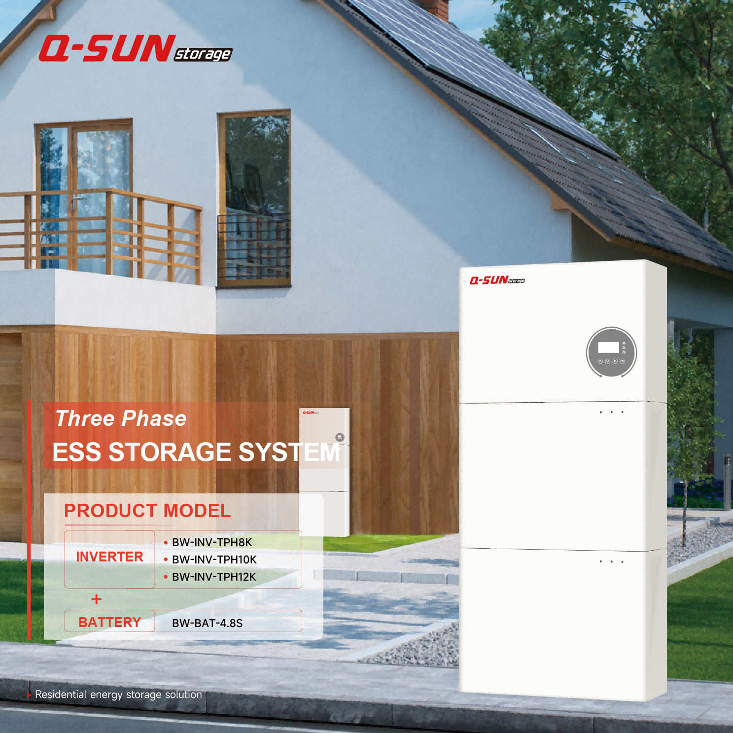 Q-SUN ESS Storage System (Three Phase)
