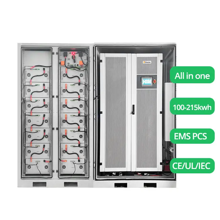 250kw 300kw 500kw 20ft Cabinet Lithium Battery