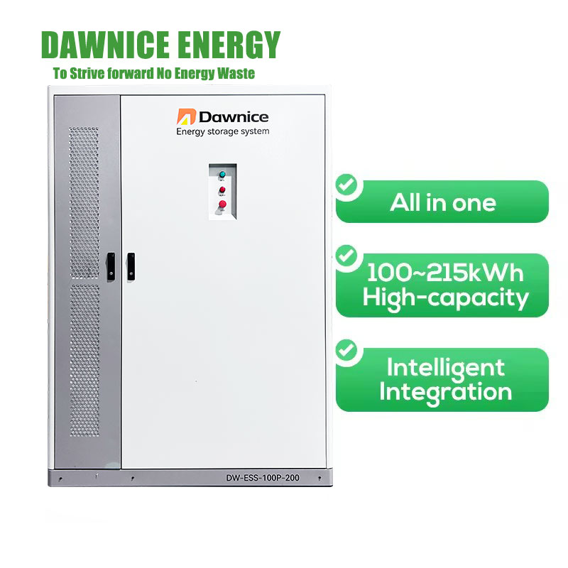 100kWh/200kWh 200kW LiFePO4 Cabinet Energy Storage Battery