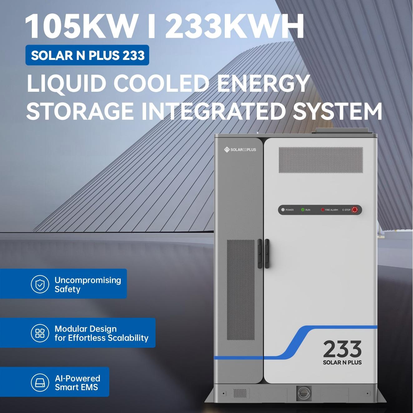 Solar N Plus 233 105KW I 233KWH ESS