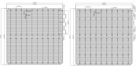 N Type Bifacial M10 Monocrystalline silicon 182*182 10BB