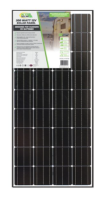 200 Watt, 12V Single Cell Mono-crystalline Solar Panel