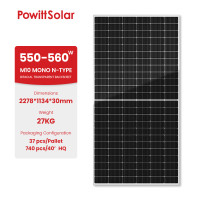 M10 N-TYPE 550-560W Bifacial