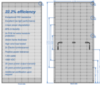 Axn10b Bifacial High Efficiency N Type Glass 580