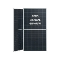 Perc Bifacial 670W Mono Solar Panel