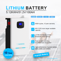 EV-5.12N 48V 100Ah A+ Grade Lithium Battery