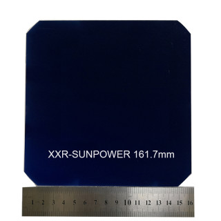 sunpower 161.7*161.7mm solar cell backcontact solar cell