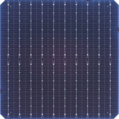 Monocrystalline 182-10BB Bifacial Solar Cell