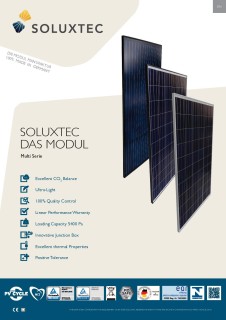 Soluxtec DAS MODUL FR60 250 - 270W Multi Serie