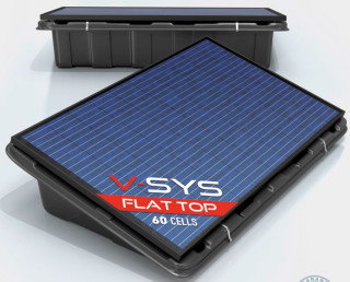 V-SYS Flat Top Poly 60C - 250WC
