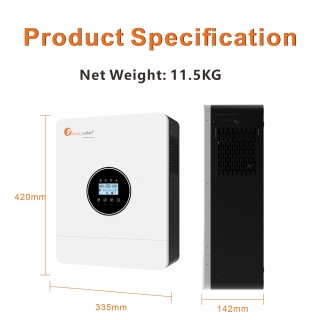 Off-grid High-freguency Solar inverter IVEM Series AC-220V