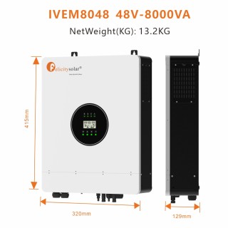 Off-grid High-frequency Solar Inverte