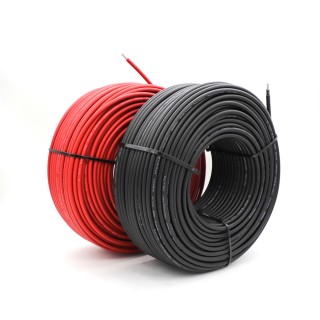 DC Solar PV  cable 1000V TUV PV1-F 1X4mm2