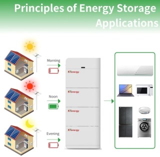 High Voltage 204.8/307.2/409.6V 50Ah 10/20Kwh LiFePO4 Stackable Batteries