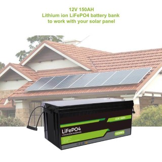 12.8V 150Ah LiFePO4 Battery