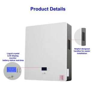 51.2V 10kWh Wall Mount LiFePO4 Storage Battery