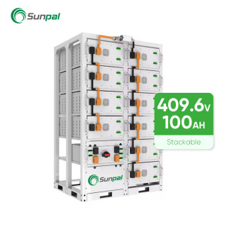 Sunpal 409.6V 100Ah High Voltage LiFePO4 Battery