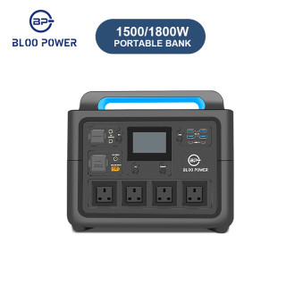 1800W Lithium Battery Portable Power Station www.bloopower.com