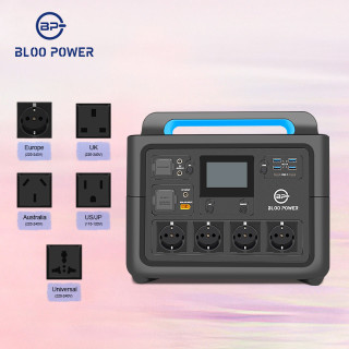 1800W Lithium Battery Portable Power Station www.bloopower.com