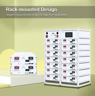 50kwh 100kwh 200kwh High Voltage Rack Mounted Lithium Battery