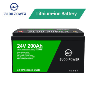 24V 200Ah Solar Storage Lithium ion Battery Pack