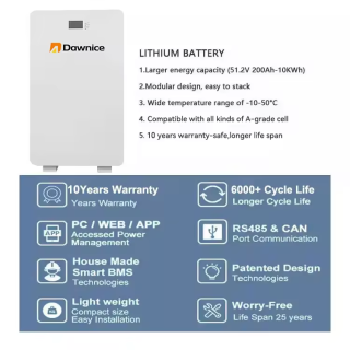 5kWh 10kWh 15kWh Wall Mount Battery