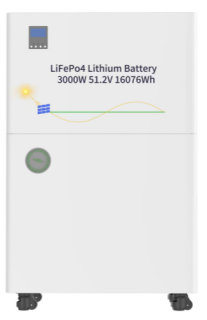 JYA5K16076 - 51.2V 16kWh LiFePO4 Battery