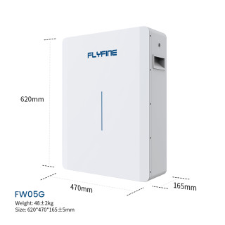 5kwh 51.2V 100Ah Wall Mounted Battery