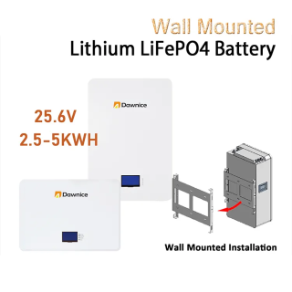 24V/25.6V 100Ah/200Ah Solar Battery Power Wall