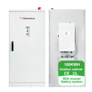 100kwh Outdoor Industrial Commercial Energy Storage Battery Cabinet