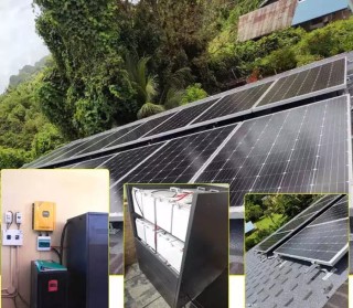 Complete 10Kw 12kw 15kw 20kw Hybrid Off Grid Solar System