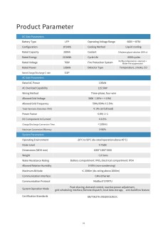 Energy Cube 105kW/215kWh Liquid Cooling C&I ESS