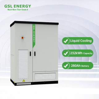 100kW 232kWh C&I Liquid Cooling Cabinet Energy Storage System