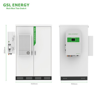 50kVa 186kWh storage cabinet outdoor cabinet BESS battery storage system