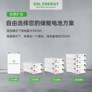 51.2V 200AH wall-mounted/stacked energy storage battery Customized lithium iron phosphate battery