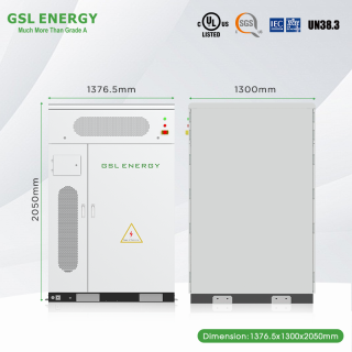 125kw261kWh liquid cooling AC coupled battery energy storage system /CESS Business and Industrial Storage Solutions