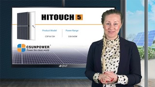 530W~545W Bifacial MONO PERC CSP18-72HT HITOUCH5