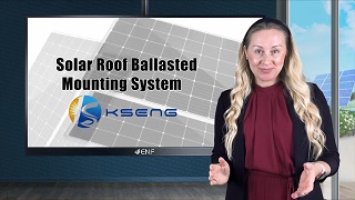 Flat Ballast Roof Solar Mounting System